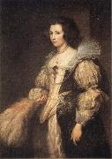 Anthony Van Dyck Portrait of Maria Louisa de Tassis oil on canvas